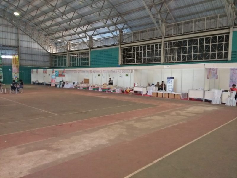 Minat Baca Rendah, Pameran Buku Nasional Di GOR Sidoarjo Sepi Pengunjung