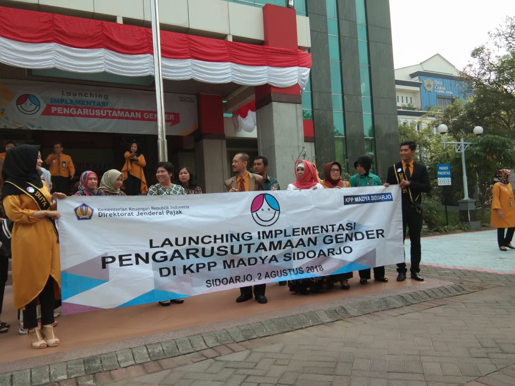 KPP Madya Sidoarjo Launching Implementasi Program Pengarusutamaan Gender