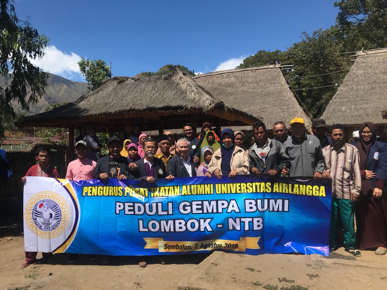 Gerak Cepat Tim Dokter FK UNAIR Turun ke Lokasi Bencana di Lombok