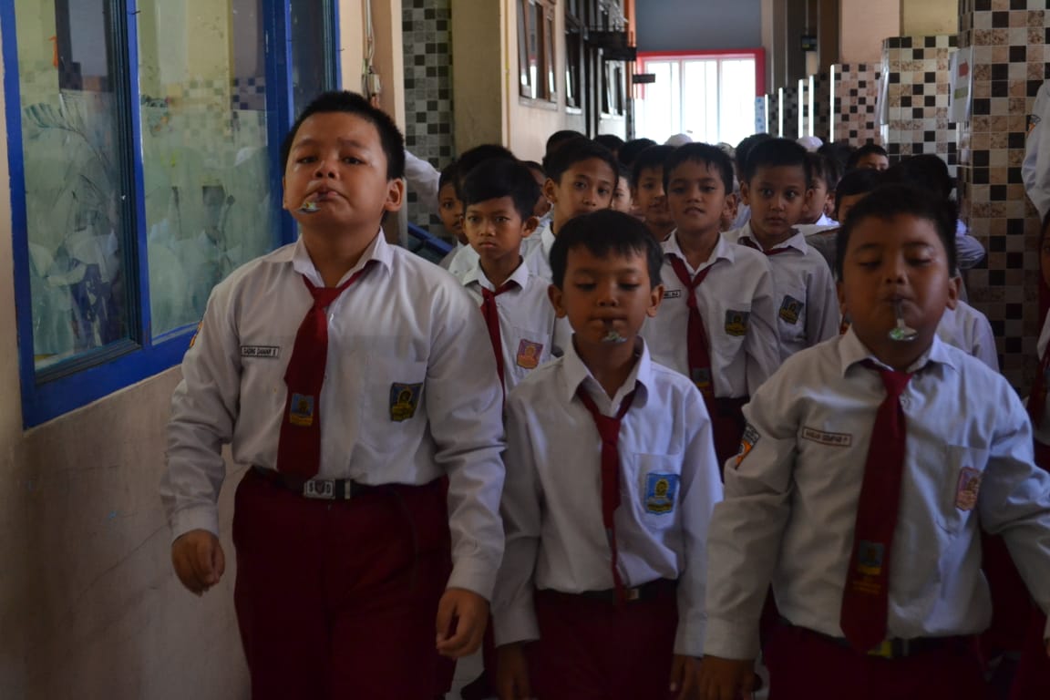 Siswa SD Muhammadiyah 18 Antusias Meriahkan HUT RI Ke-73