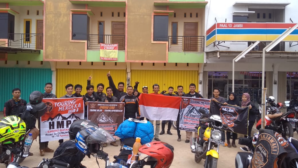 Tim Kibar Bendera Gunung Dempo Berangkat Dari Kota Jambi
