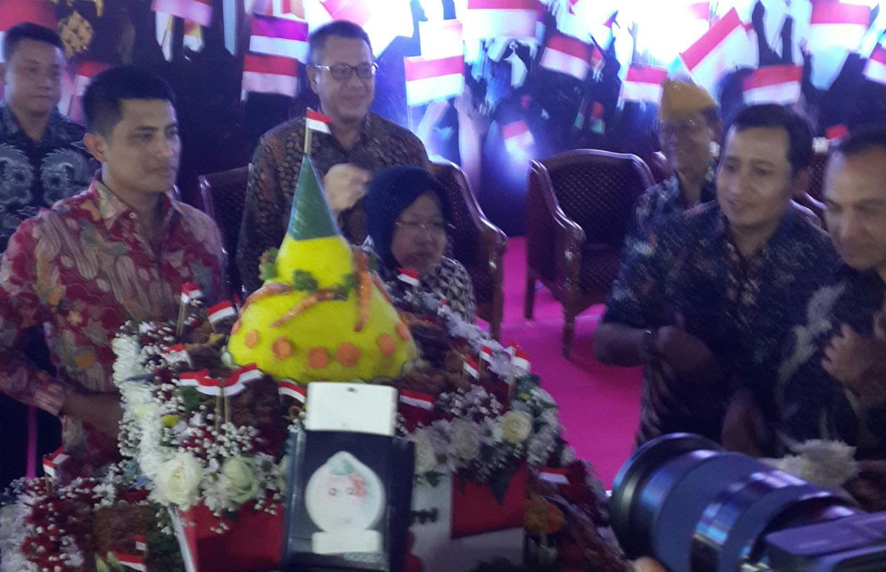 Tasyakuran Hari Kemerdekaan RI, Ini Pesan Wali Kota Surabaya