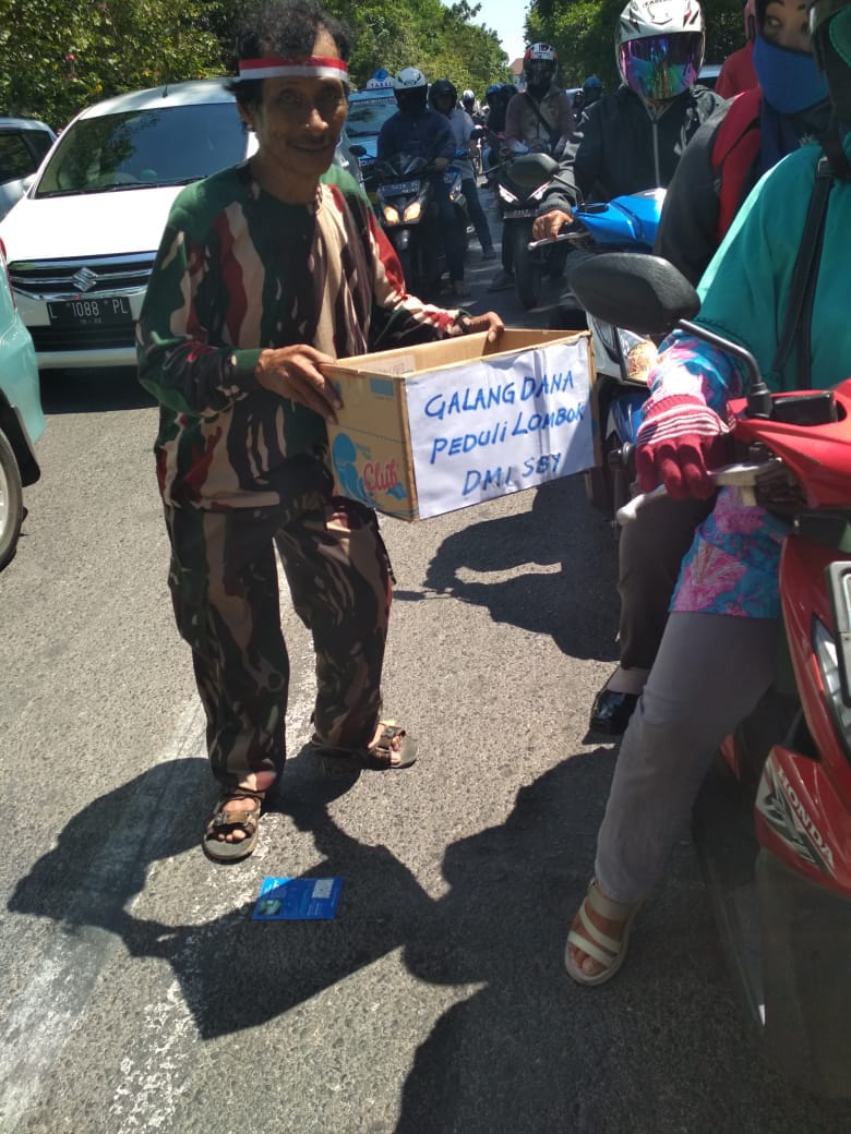 DMI Surabaya Kumpulkan Bantuan Bencana Lombok