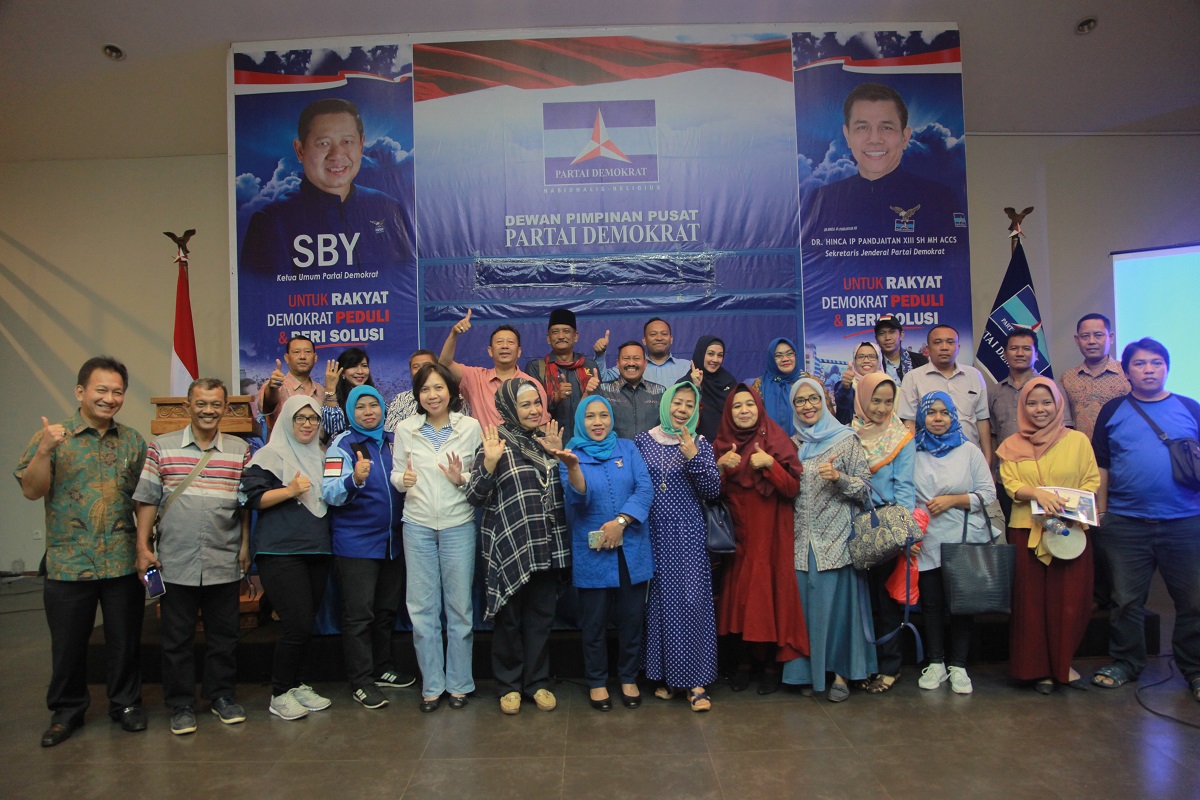 Ingin Dapat Hasil Maksimal Di Pileg, Partai Demokrat Gelar Diskusi Politik