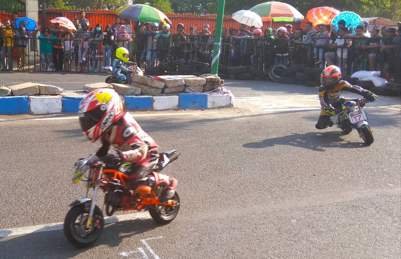 Bangkalan Road Race 2018 Sajikan Adu Kebut Mini Moto GP