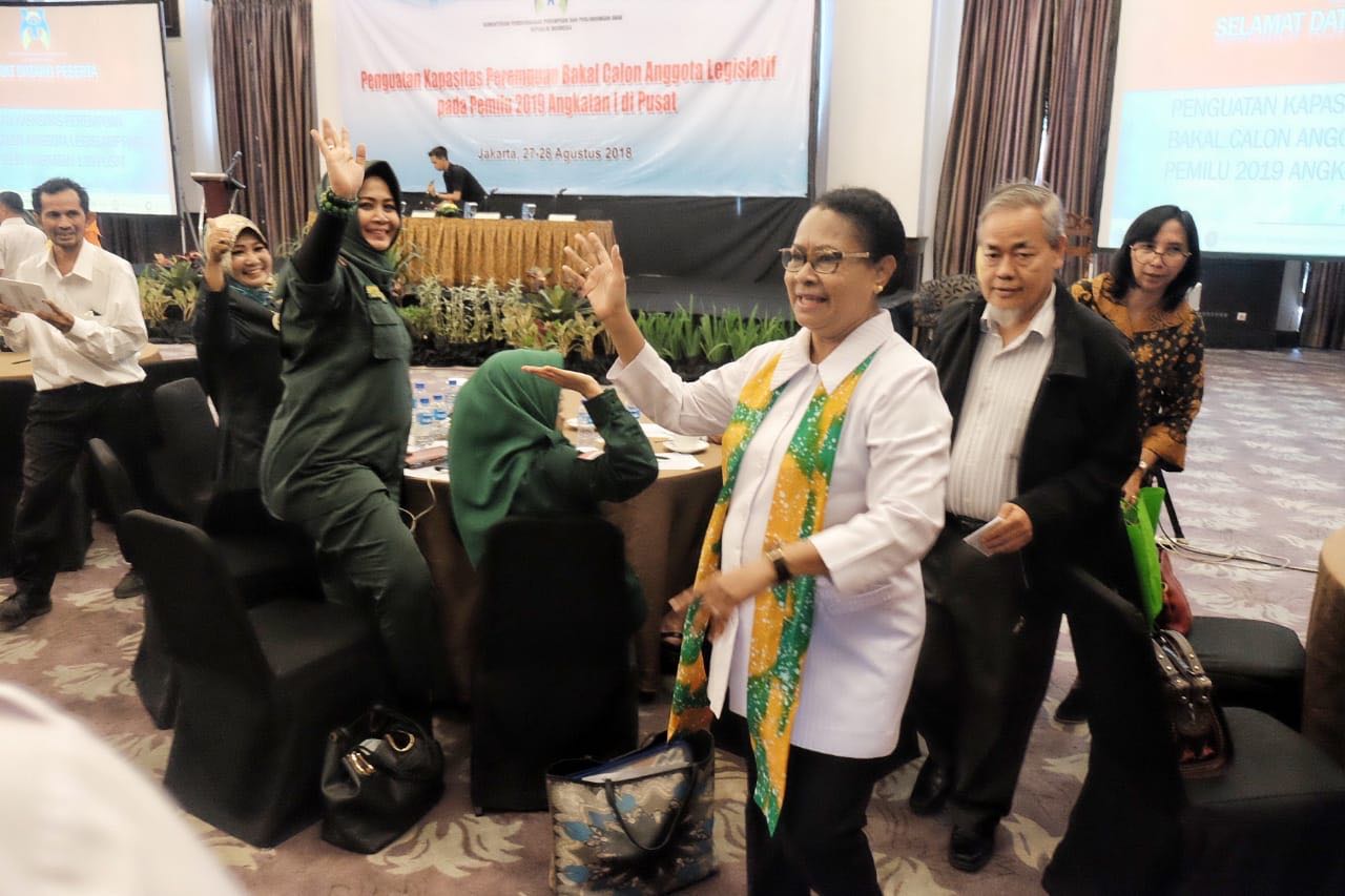Menteri Yoana Meminta Calon Legislatif Perempuan Tembus 30 persen Di Pemilu 2019