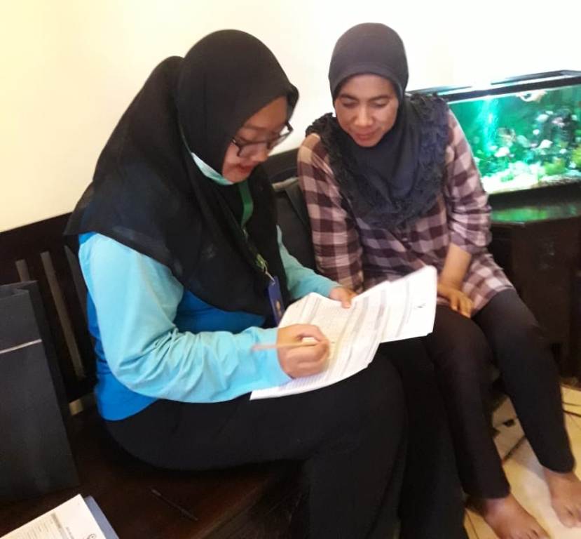 Puskesmas Waru Gelar Kegiatan PISPK Kepada Warga Deltasari