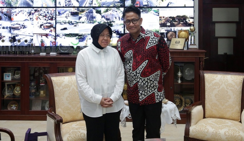 Terjun di Industri Kreatif, Andre Hehanusa Temui Risma