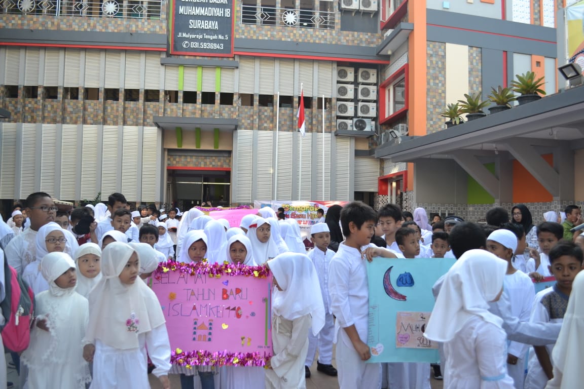 SD Muhammadiyah 18 Surabaya Rayakan Tahun Baru Islam 1440 H