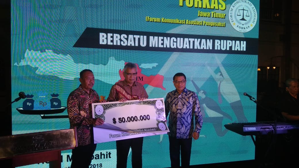 Forkas Jatim Gelar Aksi Jual 50 Juta Dollar