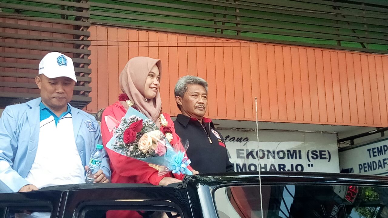 Tak Cuma Dapat Bonus Dari Pemerintah, Peraih Emas Asian Games 2018 Ini Dapat Bonus Beasiswa Dari Kampusnya