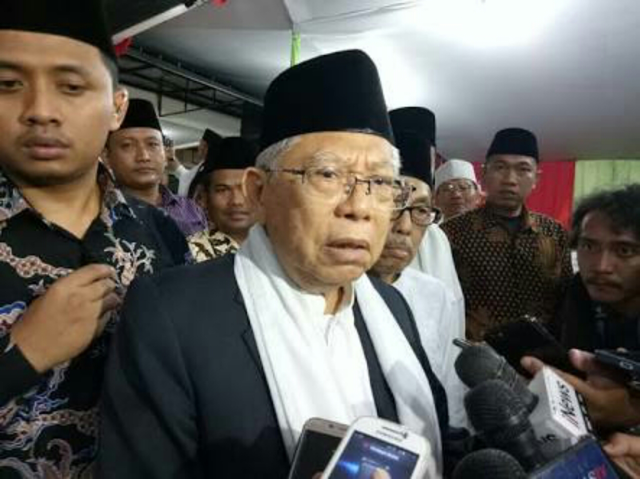 Akui Dapat Dukungan Habib Muda, Maruf Amin: Saya Diajak Menjadi Wapres