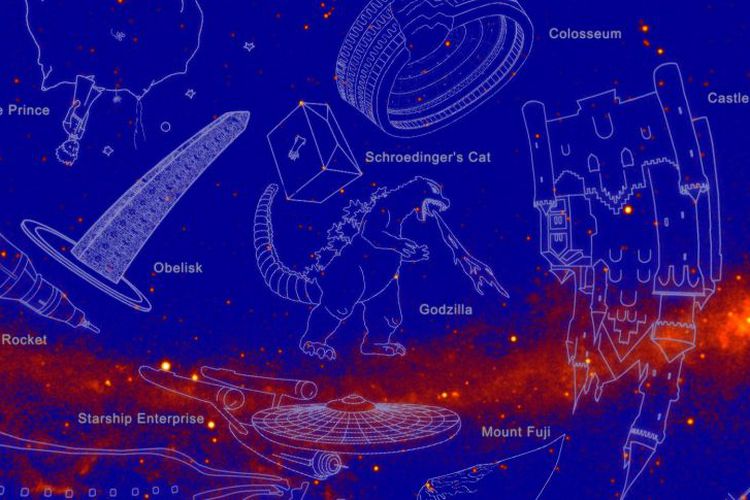 Ini 21 Rasi Bintang Terbaru dari NASA