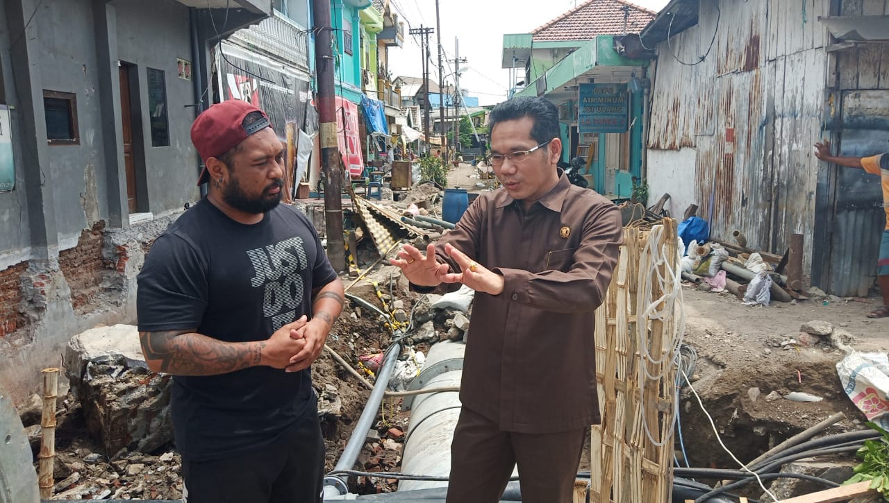 DPRD Surabaya Nilai Gorong-gorong Ngagel Belum Sesuai Prosedur