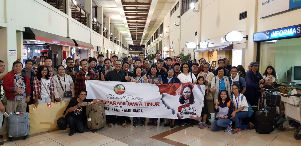 Jatim Raih 3 Emas dan 1 Perunggu di Ajang Pesparani Ambon