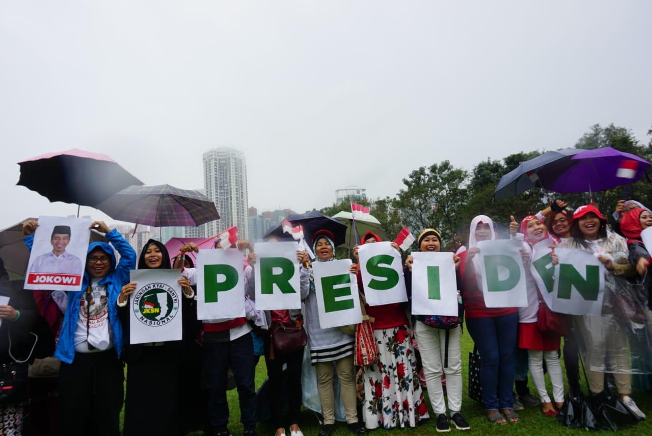 JKSN Target Raih 80 Suara TKI Hongkong untuk Jokowi-Maruf
