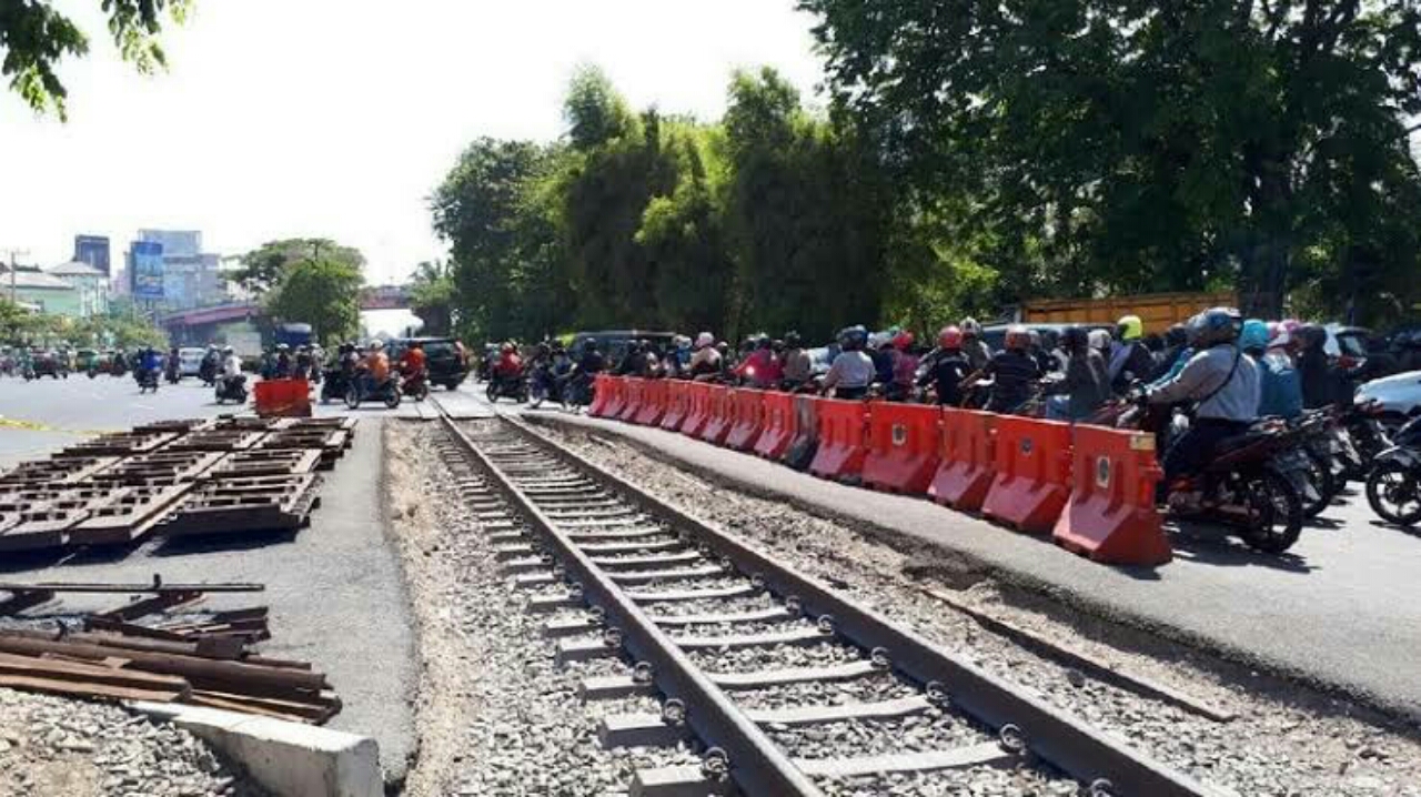 Kemacetan Di Block Rel A. Yani Masih Belum Dapat Terurai, Ini Alasannya