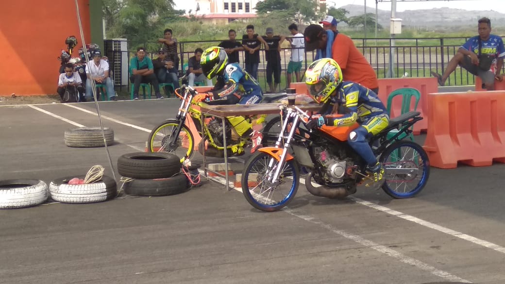 Aji Gondo Sabet Juara Nasional di Kejurnas Dragbike 2018 Grand Final Surabaya