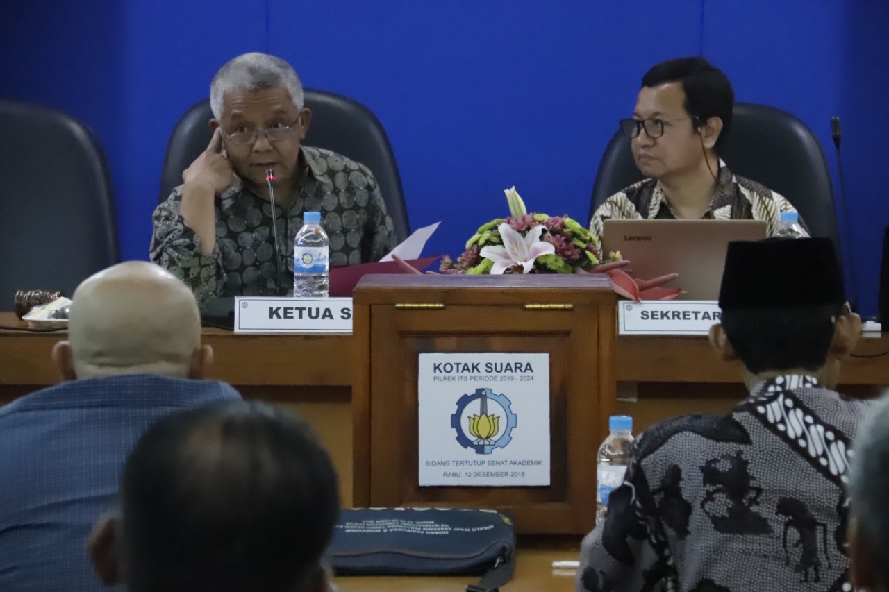 Tiga Kandidat Berebut Kursi Rektor ITS