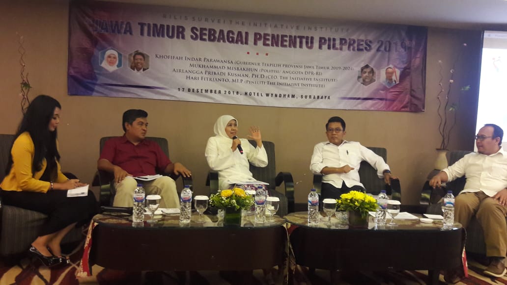 Jokowi - Maruf Ungguli Prabowo - Sandi di Jatim