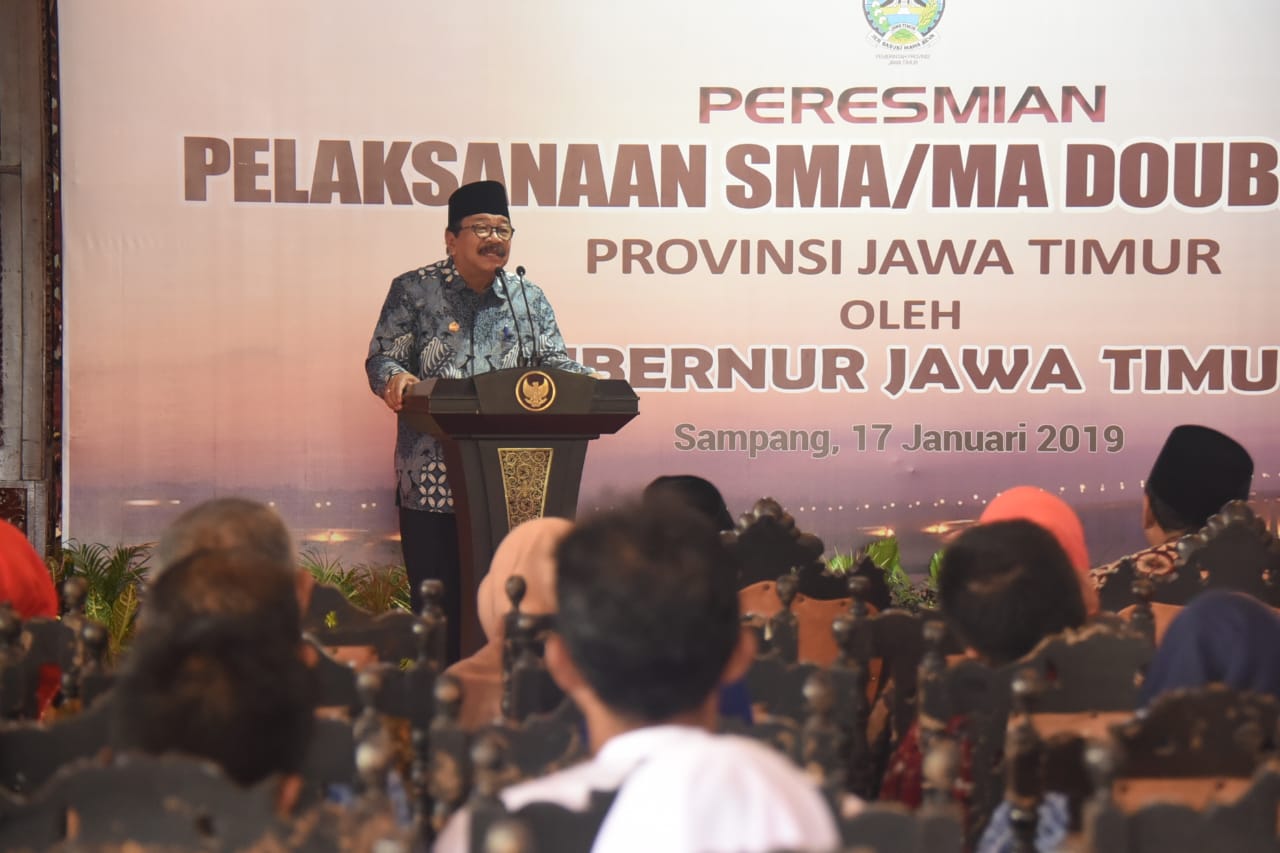 Double Track SMA/MA Solusi Pengangguran Dari Pakde Karwo