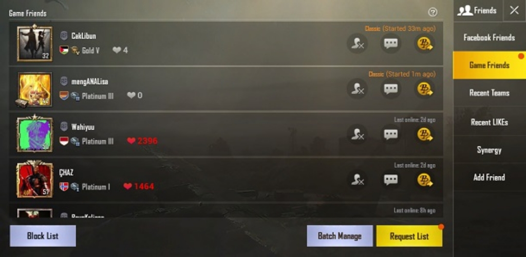 Main PUBG Mobile Ngelag Gara-gara Friend List, Kok Bisa