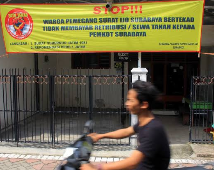 Warga Tolak Bayar Surat Ijo, Caleg Demokrat Ini Minta Pemkot Surabaya Bijaksana