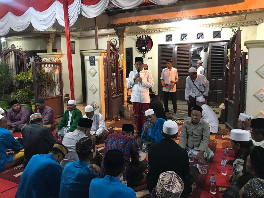Terus Sapa Warga, Budi Leksono Gelar Peringatan Isro Miraj