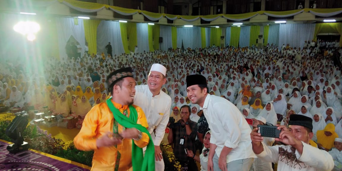 Di Depan Ribuan Relawan, Emil Dardak: Senayan Butuh Adies Kadir