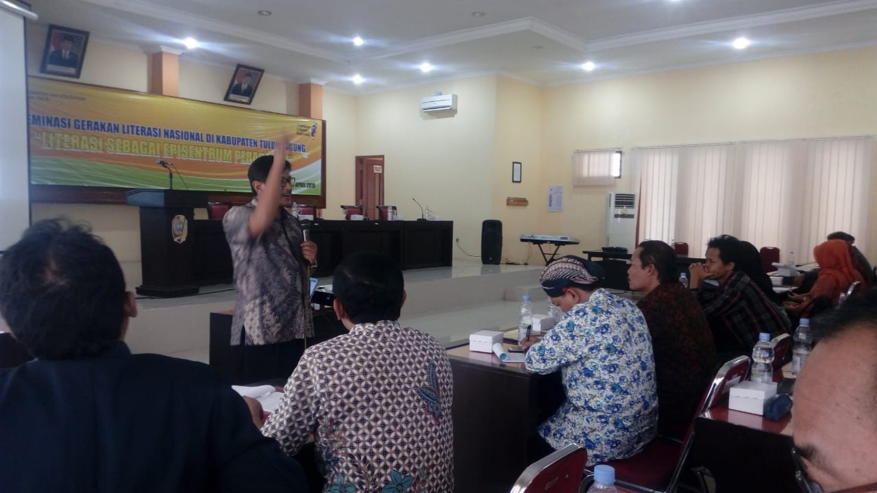 Songsong Era 4.0, Balai Bahasa Jawa Timur Gelar Diseminasi GLN di Tulungagung