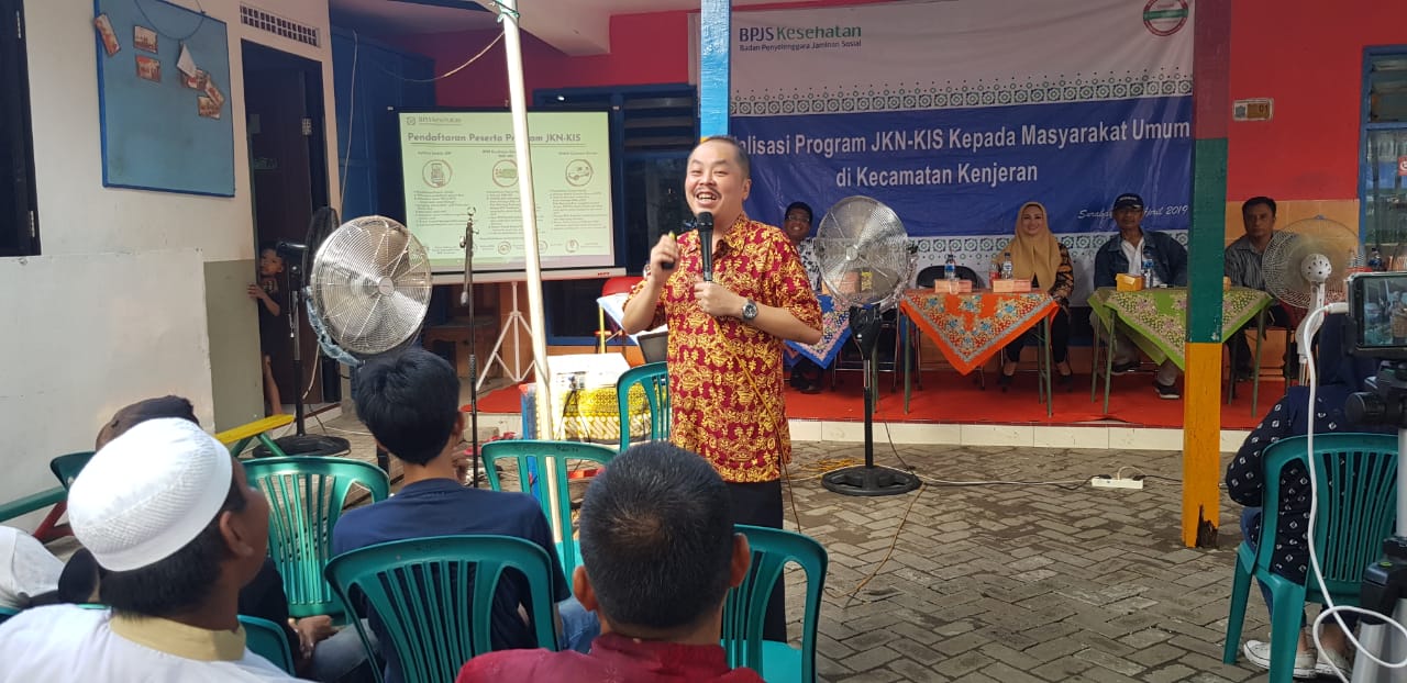 BPJS Surabaya Ajak Masyarakat Kenjeran Download Aplikasi Mobile JKN