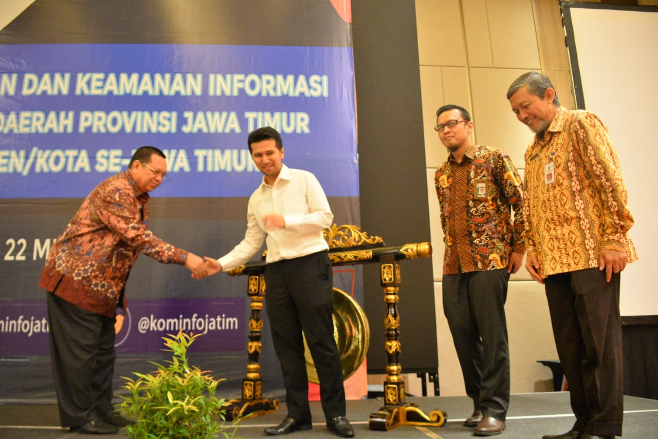 Emil Dardak Tekankan Keamanan Informasi Butuh SOP dan ISO