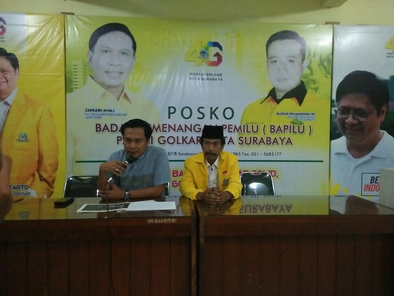 Rilis Hasil Perhitungan Internal, Golkar Surabaya Berhasil Raih Lima Kursi