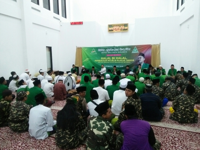 PC GP Ansor Surabaya Doakan Kesembuhan Risma