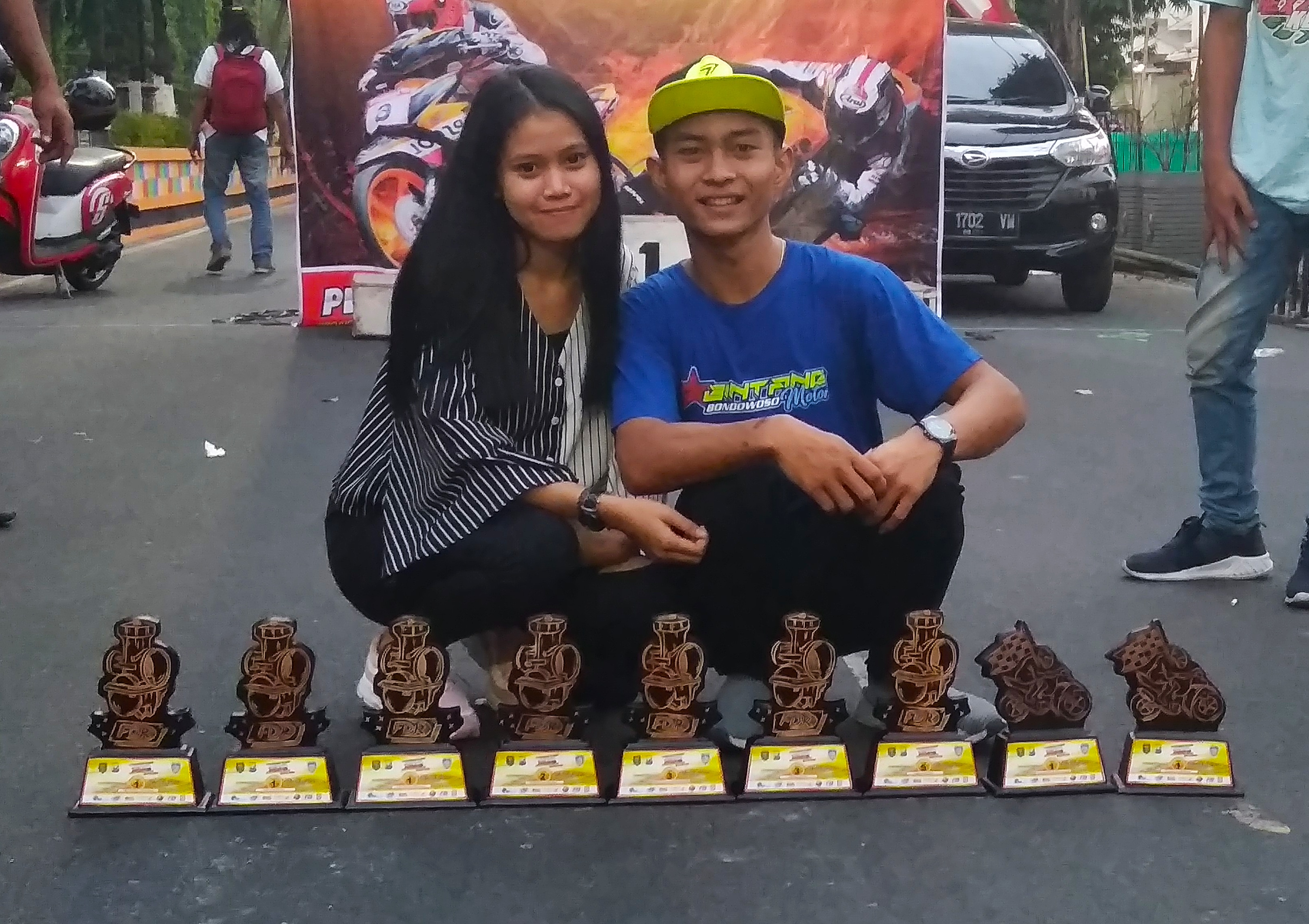 Rizky Kepo Borong 9 Piala Di Bhayangkara On Road Racing 2019 Madiun