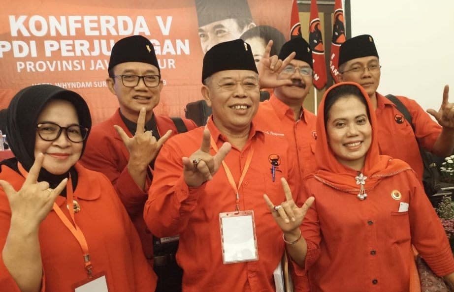 Sukses Pimpin PDIP Jatim, Kusnadi-Untari Duet Lagi 2019-2024