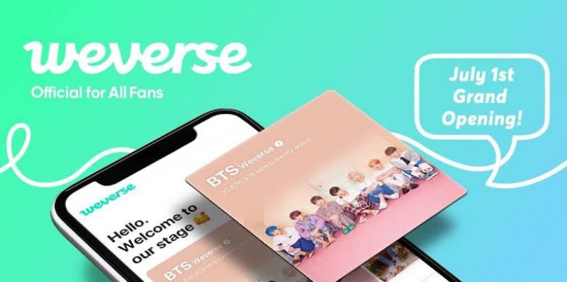 BTS Luncurkan Aplikasi Komunitas Weverse