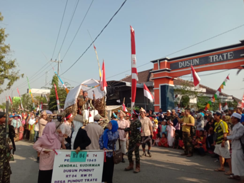 HUT RI ke-74, Karang Taruna Putra Gemilang Gelar Karnaval