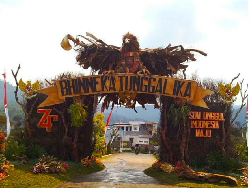 Desain Garuda Pancasila, Batu Masuk 10 Besar Festival Gapura Cinta Negeri
