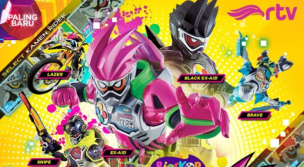 Kamen Rider Ex-Aid Akan Tayang di Televisi Indonesia