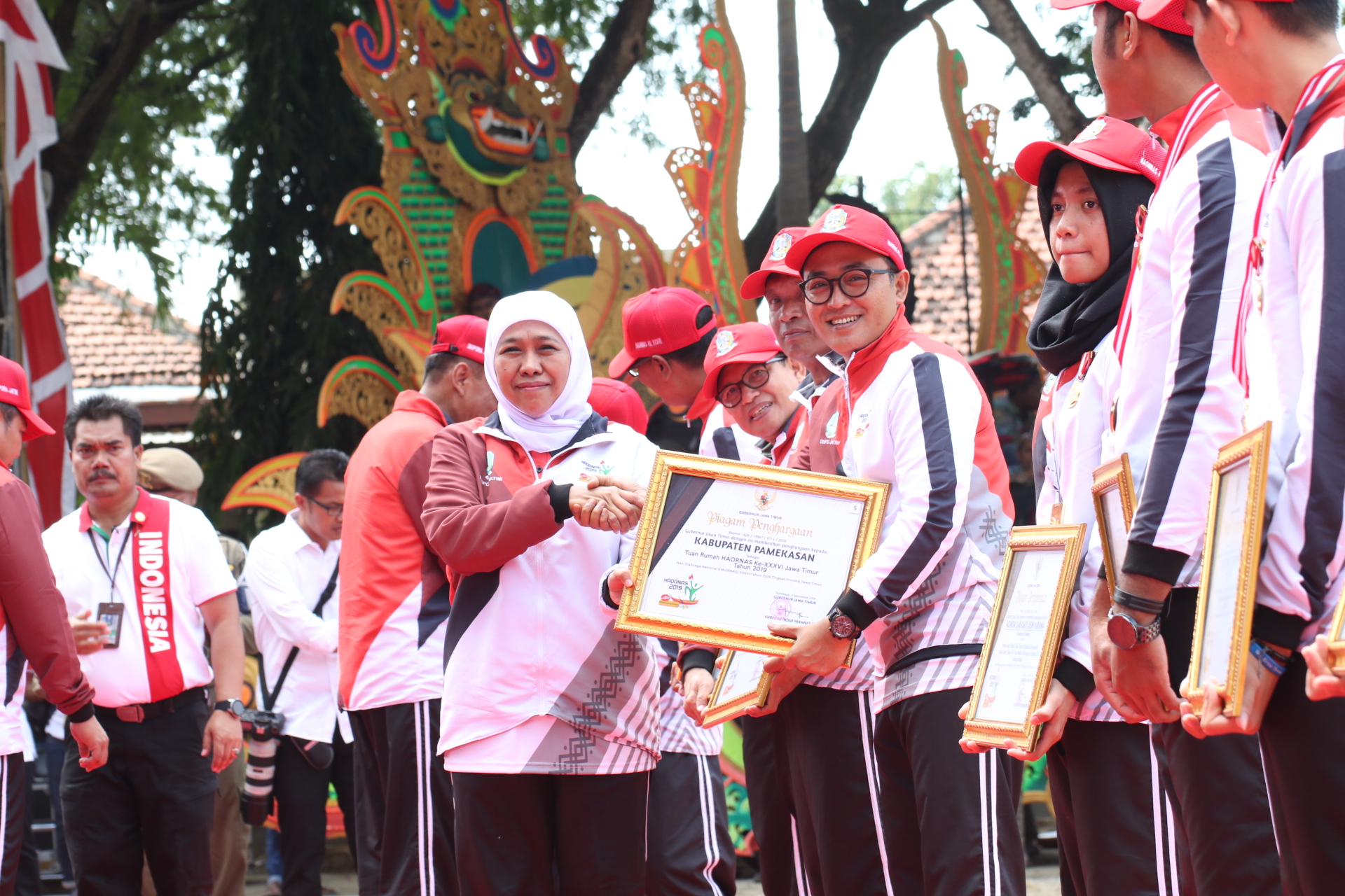 Atlet, Pelatih dan Wasit Berprestasi Jatim Dapat Penghargaan Haornas 2019