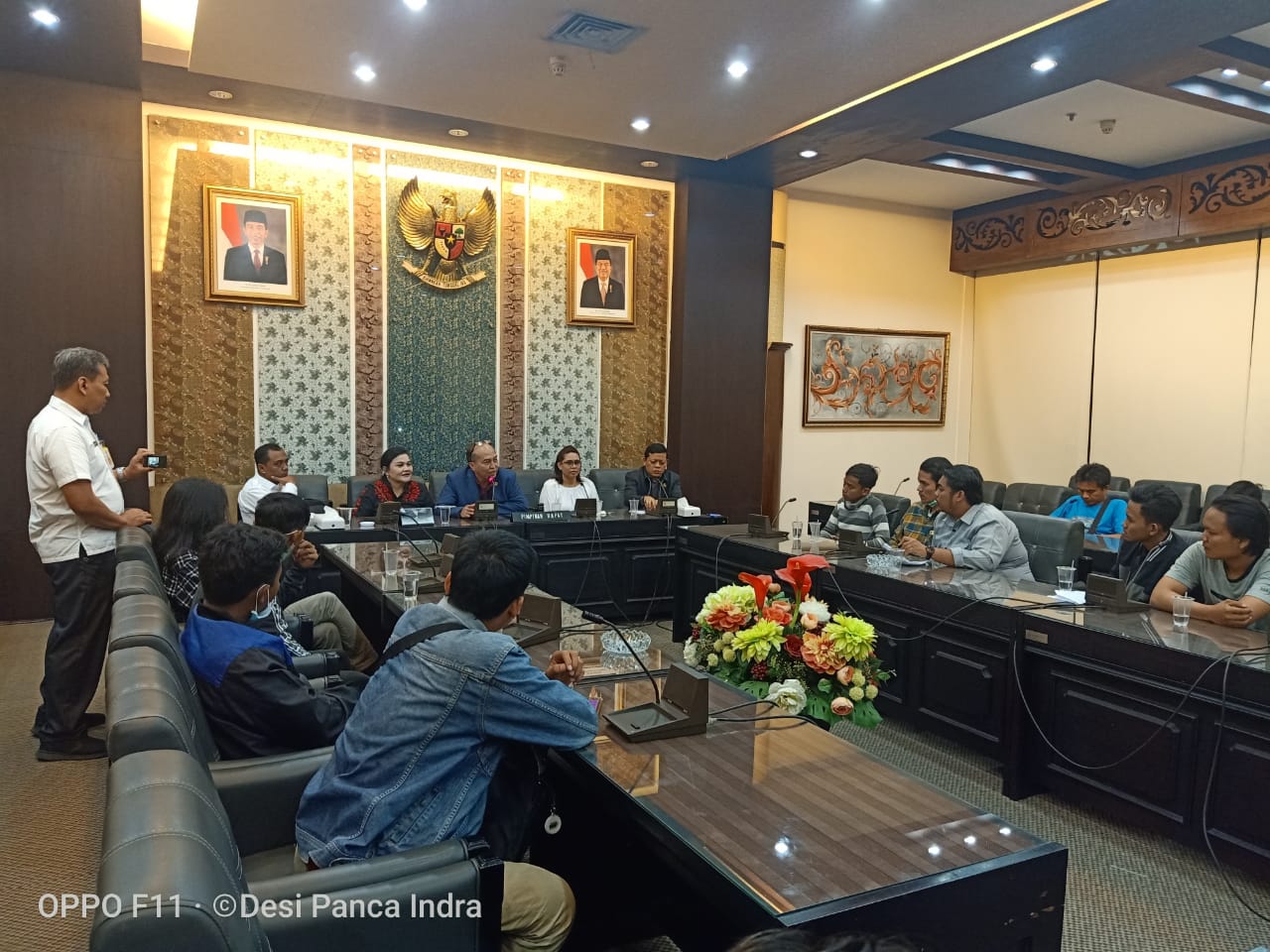 Dukung Revisi UU KPK, Aliansi Mahasiswa Gelar Aksi Damai di DPRD Jatim