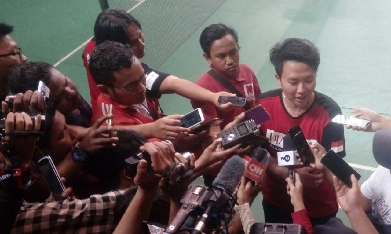 Liliyana Natsir Pantau Bakat Muda Bulutangkis di Audisi Beasiswa Djarum