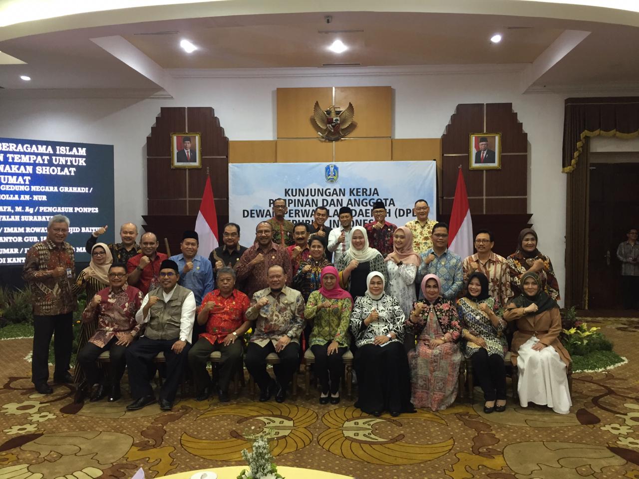 Ingin Punya Kantor Perwakilan di Jatim, DPD RI Berharap Hibah Tanah