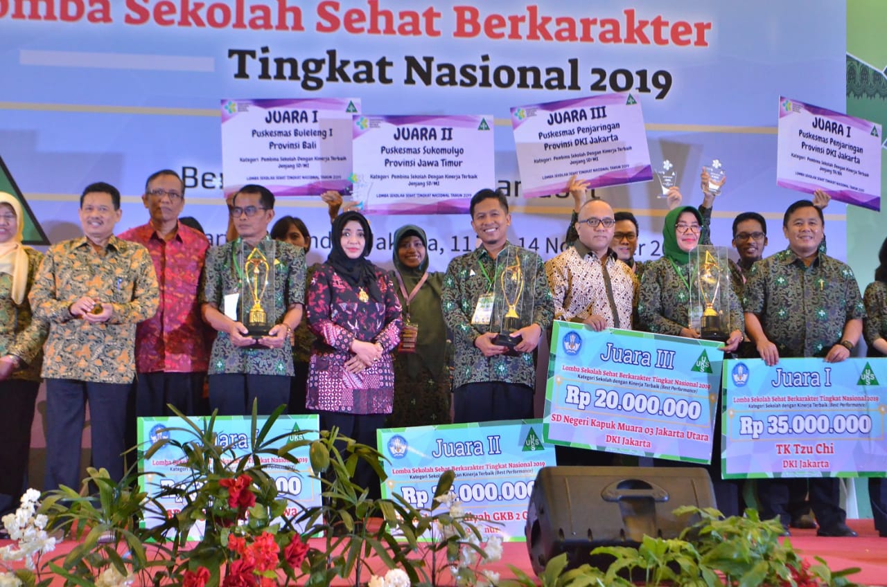 SD Muhammadiyah 2 GKB Gresik Raih Juara Sekolah Sehat Nasional