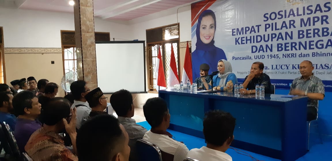 Sosialisasi Empat Pilar, Ning Lucy: NKRI Harga Mati