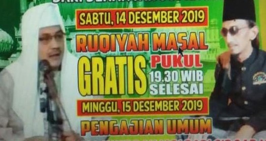 Peringati Maulid Nabi, Pondok Bodo Bodo Gelar Pengajian dan Ruqyah Massal