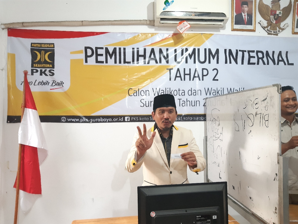 Saring Aspirasi Kader, PKS Surabaya Gelar Pemilu Internal E voting Kedua