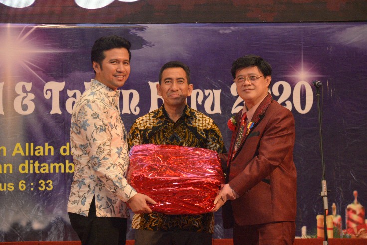Emil Dardak Hadiri Perayaan Natal 2019 Untuk Jatim Berkah