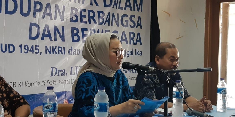 Ning Lucy: 10 Perilaku Budaya Demokrasi Terwujud Jika Hukum Ditegakkan